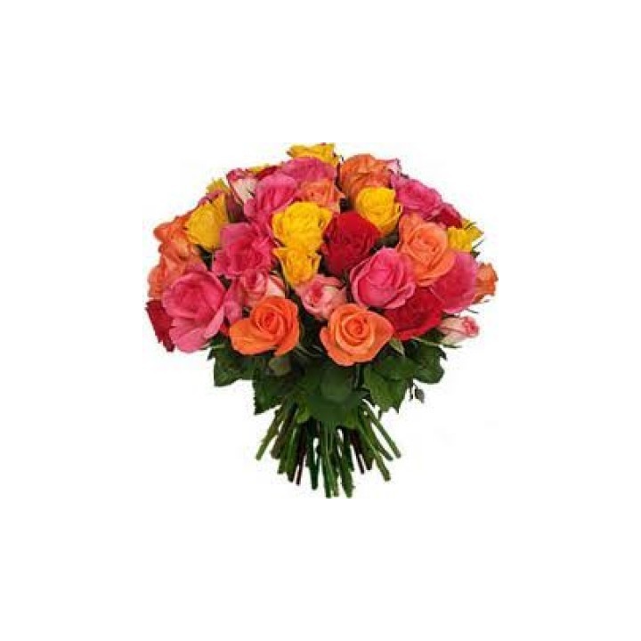 45 MIX ROSES BUNCH