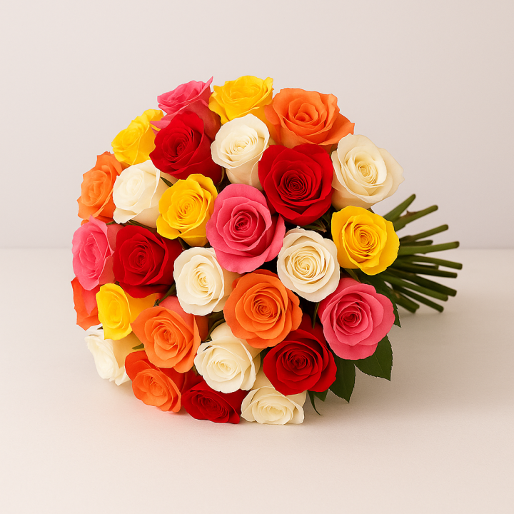 Magical Sunny Mixed Roses