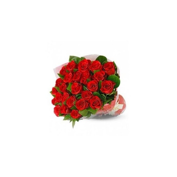 Bouquet of 25 Red Roses