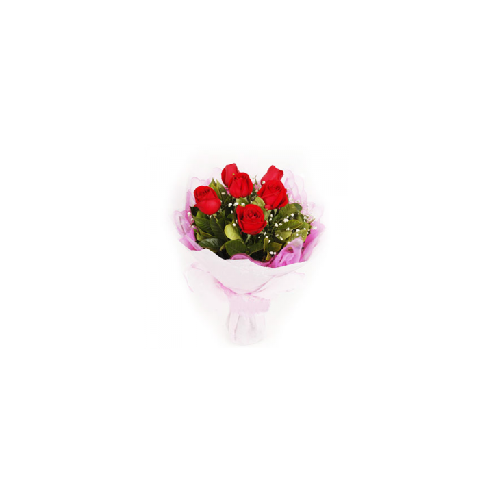 Six roses