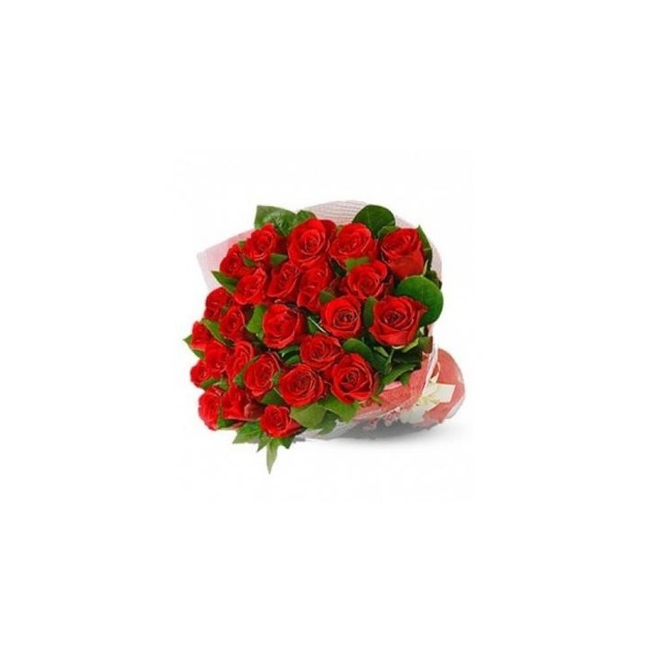 Bouquet of 25 Red Roses