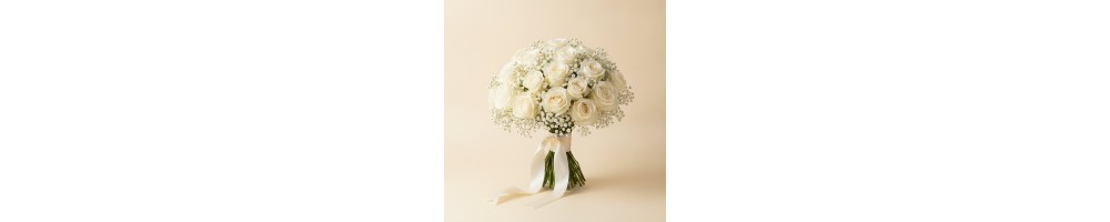 رز سفید · مورد اعتمادترین گل‌فروشی دبی | FlowersToDubai
