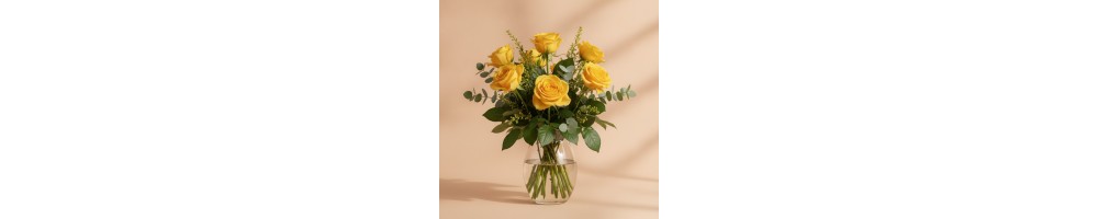 رز زرد — ارسال گل دبی | FlowersToDubai