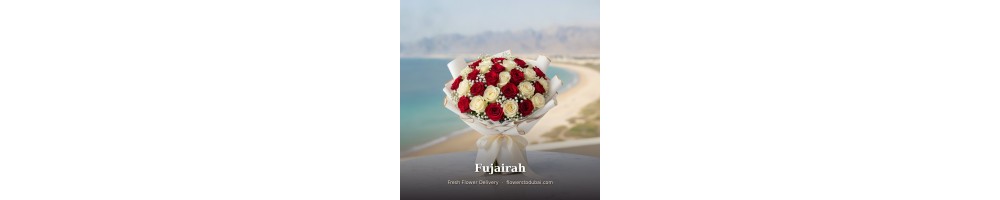 تحویل گل فجیره — رایگان از 1,400 درهم