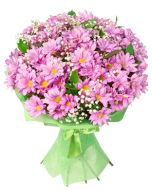 Pink Chrysanthemum Bouquet