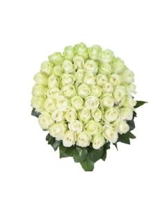 Bouquet De Roses Blanches