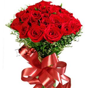25 Rose Rosse Bouquet