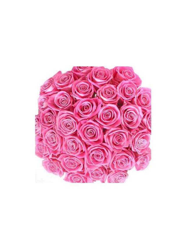 Pink Roses Bouquet 100 Flowers - Fresh Flowers Dubai