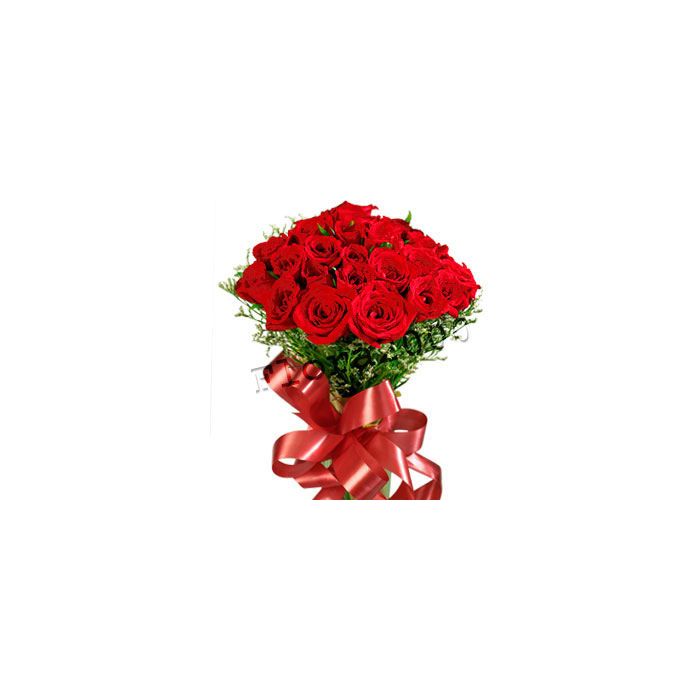 25 Bouquet De Roses Rouges