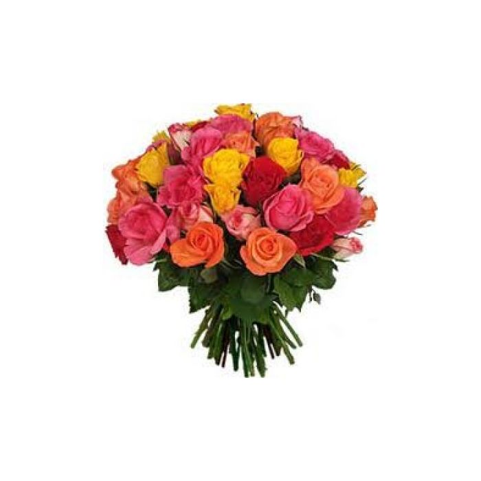 45 MIX ROSES BUNCH