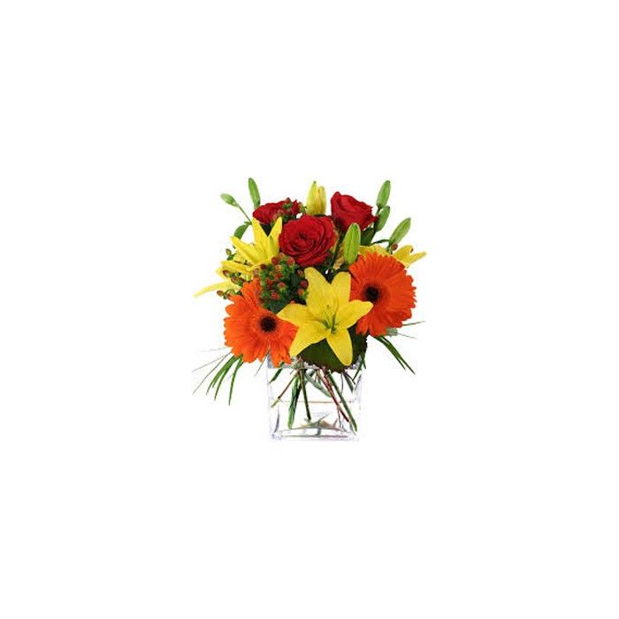 Les fleurs dans le vase, 24 couleurs