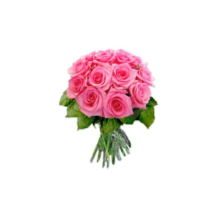 Pink Roses Bouquet 50 Flowers